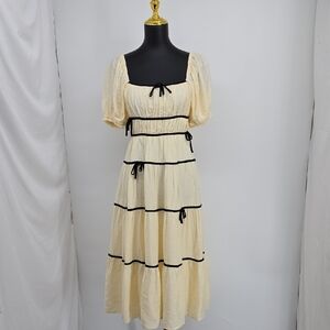 One Loved Babe Cream Dress Size M
